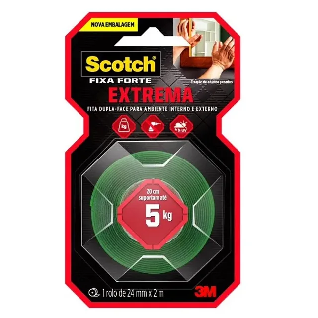 Fita Forte Extrema Scotch 3M à venda na Service Obra & Lar, no Sudoeste, Brasília